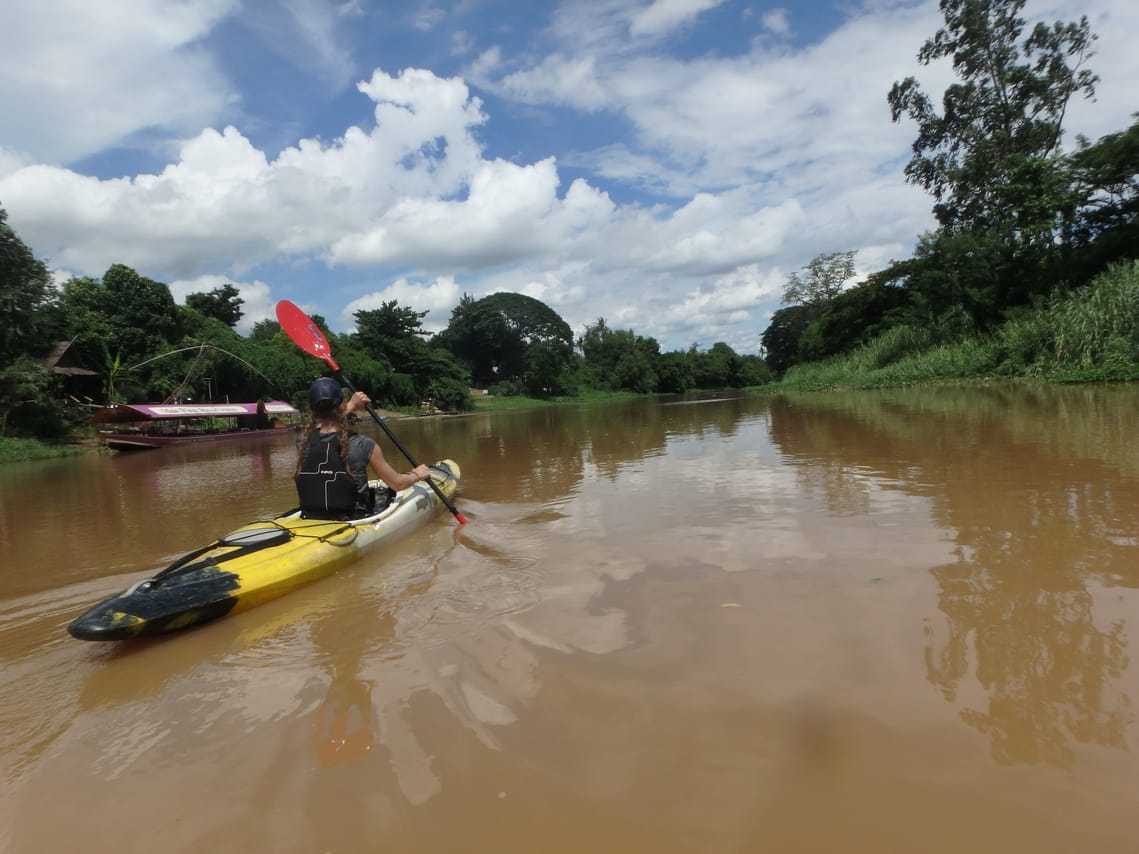 "KAYAK G" 3-Hour Chiang Mai River Kayak Run 9