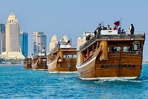 Doha Traditional Dhow Cruise With Corniche Walk