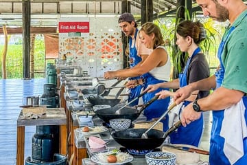 The Original Sticky Waterfalls and The Best Thai Cooking Course