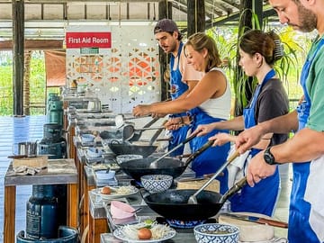 The Original Sticky Waterfalls and The Best Thai Cooking Course