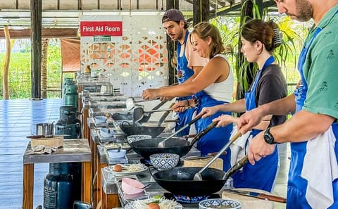 The Original Sticky Waterfalls and The Best Thai Cooking Course