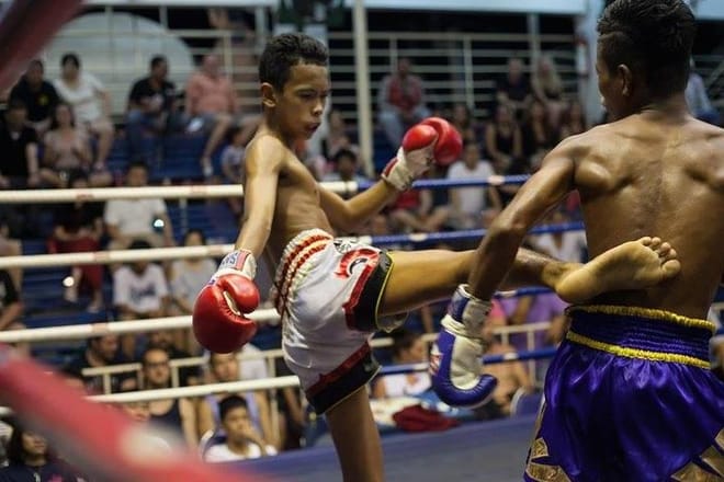 Muay Thai fight