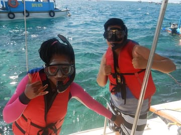 Snorkeling preparation
