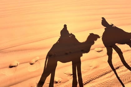 Shared 3 Days Group Tour from Fez to Merzouga Desert, Camel Ride