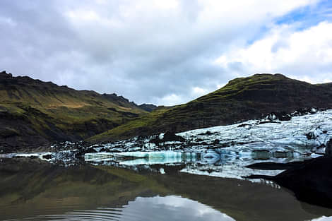 Solheimajökull glacier