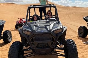 Self Drive Dune Buggy Desert Safari with Sand Boarding and Desert Camp Dinner
