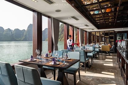 JADE SAILS CRUISE- Top Notch Luxury 1 Day in Halong & Lan Ha Bay