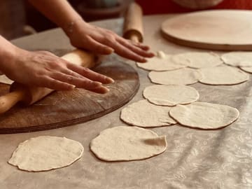 The process of making Khinkali