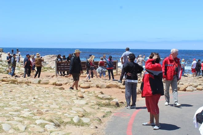 Relaxing at Cape of Good Hope