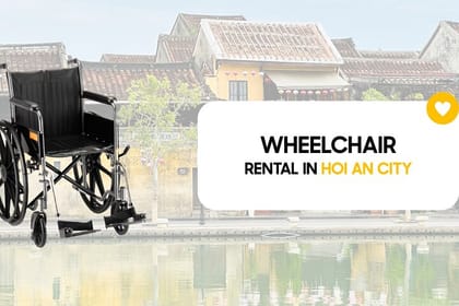 Rent Travel Accessories: Baby Seat, Umbrella, Wheelchair in HoiAn