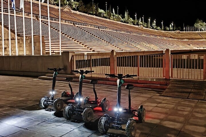 Athens by Night Electric ATV Scooter Tour