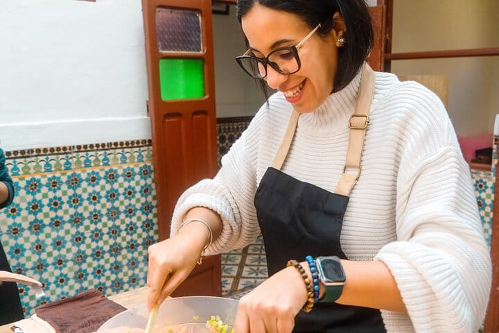 cooking class in medina with chef tittif