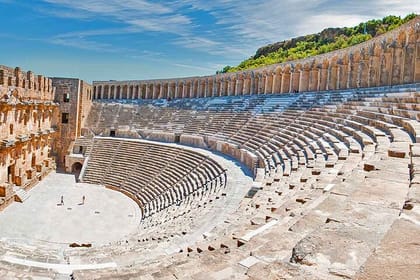 Perge Aspendos Side Ancient City and Manavgat Waterfall Tour