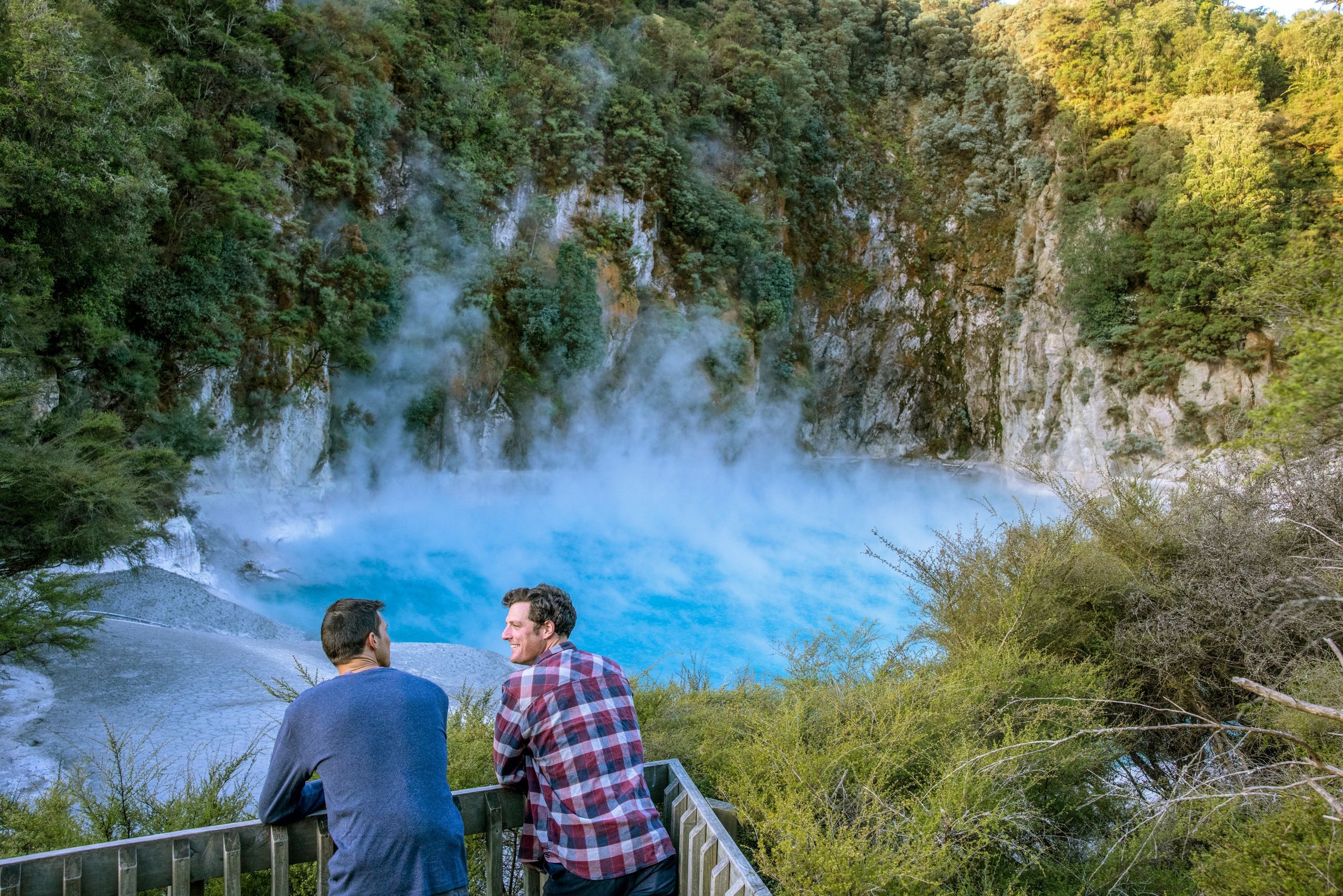 From Rotorua - Double Deal - WAIMANGU Volcanic Valley and WAI-O-TAPU Geothermal Wonderful: Half-Day Tour