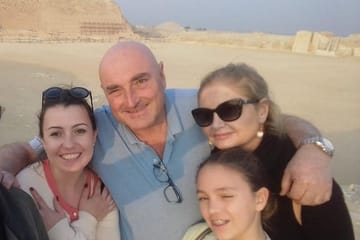 Giza Pyramids and Sphinx Tour with Sakkara and Memphis