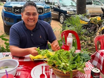 Street local food in Siem Reap