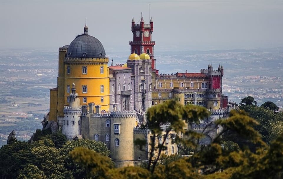 Sintra and Cascais Day Tour from Lisbon with Pena Palace Visit