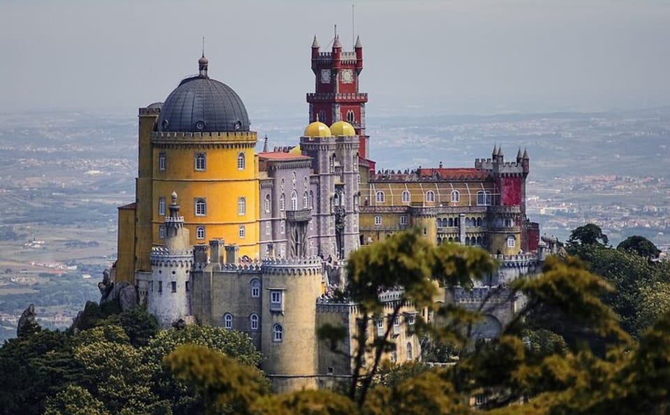 Sintra and Cascais Day Tour from Lisbon with Pena Palace Visit