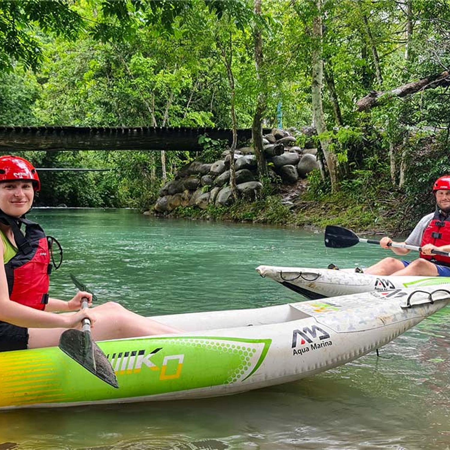 Kayaking in Río Frío