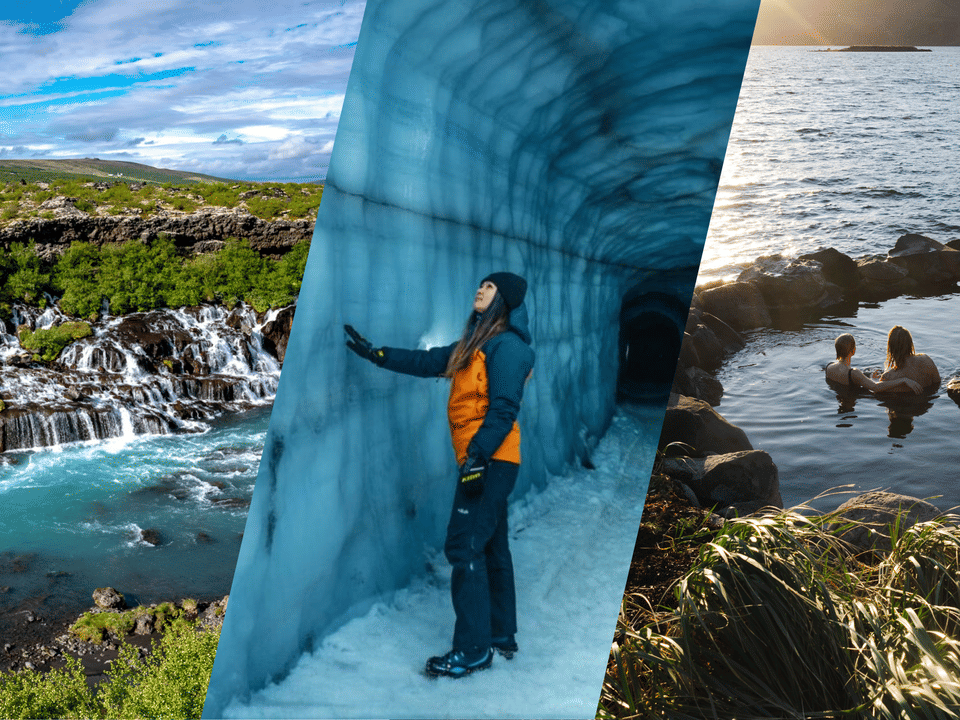 Silver Circle Private Tour: Glacier, Waterfalls & Hvammsvik Hot Springs — VAREN Iceland