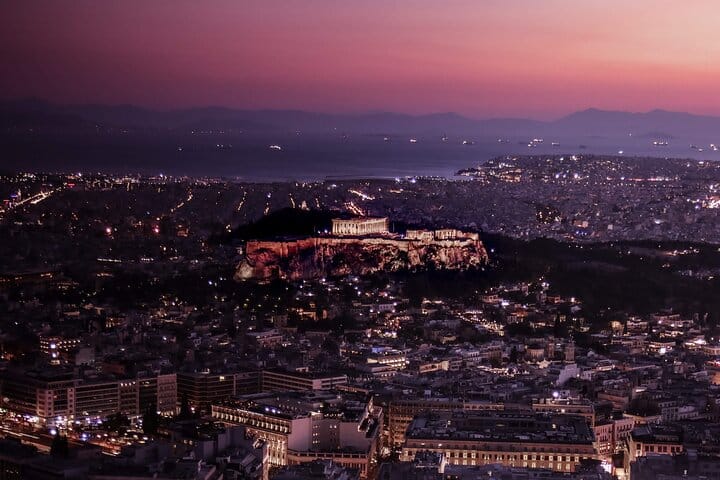 Panoramic View of Athens