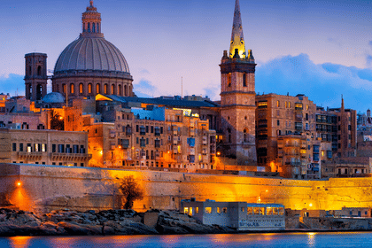 Malta By Night Guided Tour Visiting The Valletta Waterfront, Rabat & Mdina