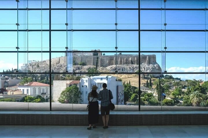 View from Acropolis Museum