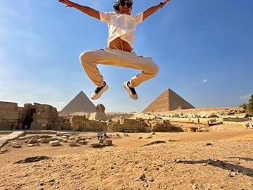 Half-Day Private Giza Pyramids & Sphinx Tour with Camel Ride & Expert Egyptologist
