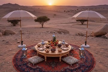 Sunset Picnic Experience in Agafay Desert near Marrakech