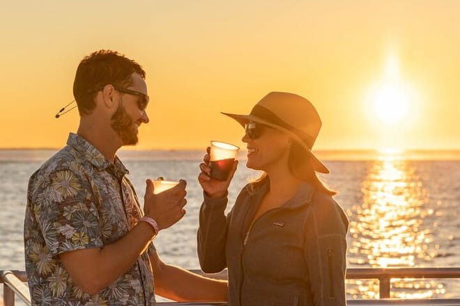 Key West Sunset Buffet Dinner Cruise with Open Bar and Live Music