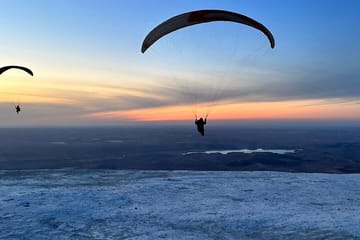 Paragliding From Marrakech In Agafay Desert With Transfers
