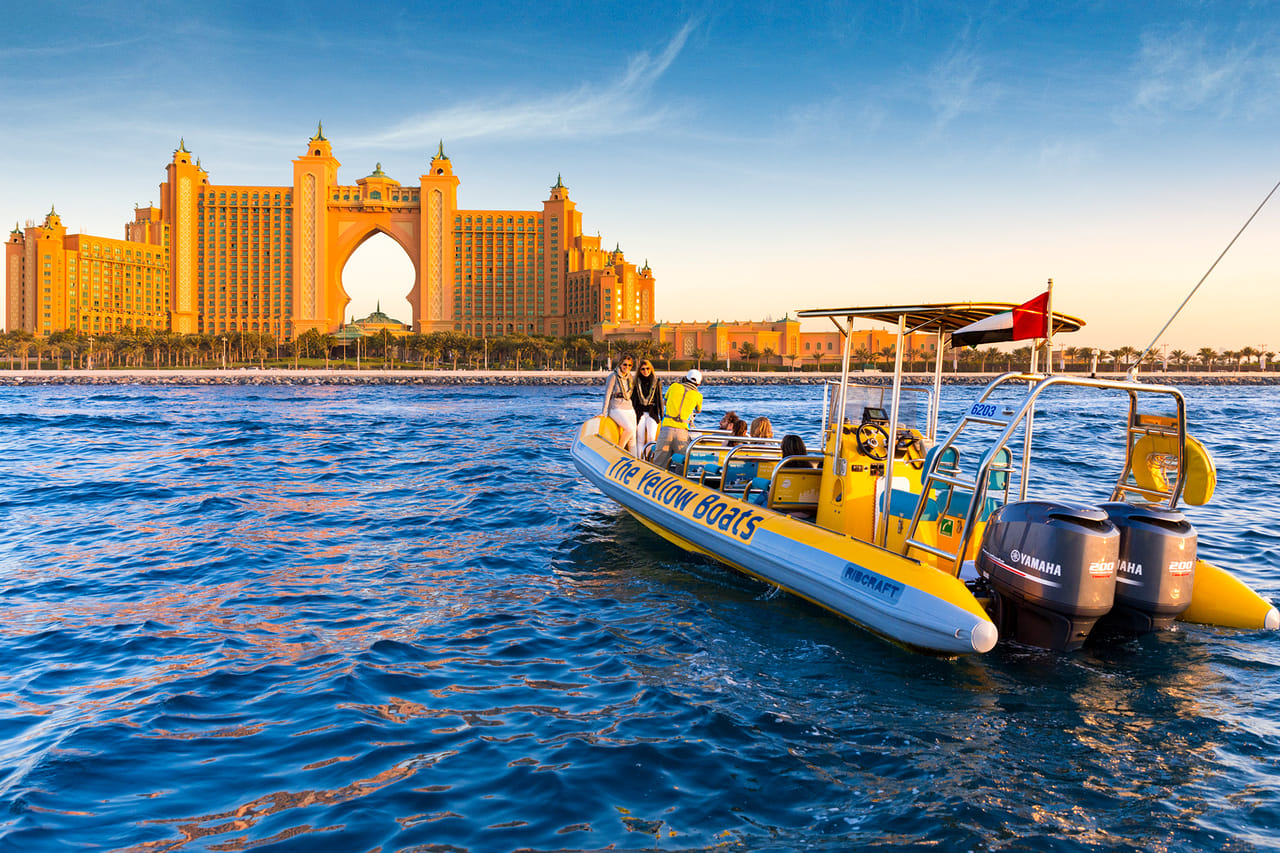 dubai yellow boat tour