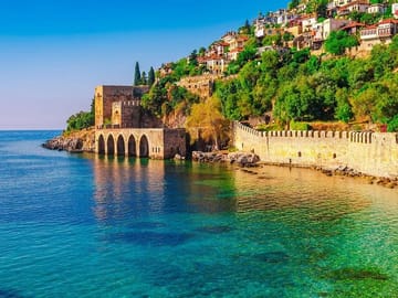 Alanya City Tour with Cable Car Ride and Dimçay Boat Trip