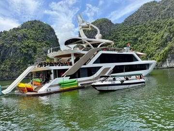 From Hanoi: Luxury Cruise explore Lan Ha Bay & Viet Hai Village