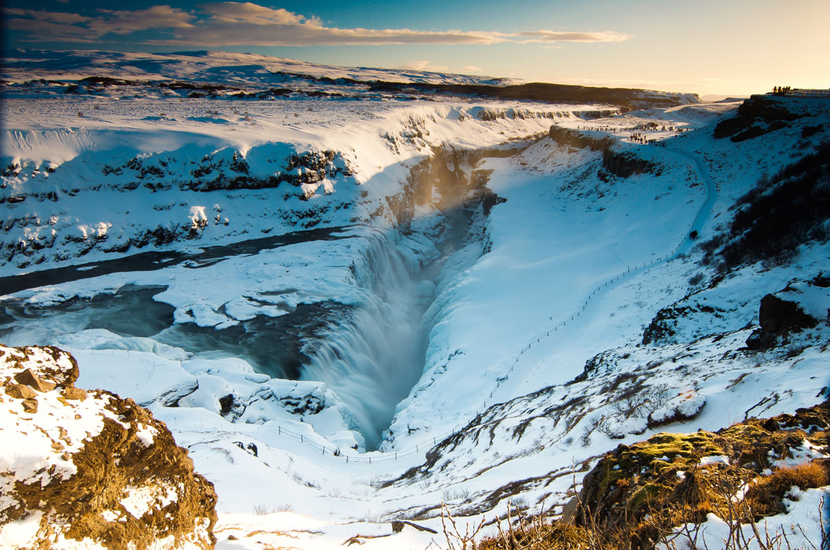Gullfoss Waterfall