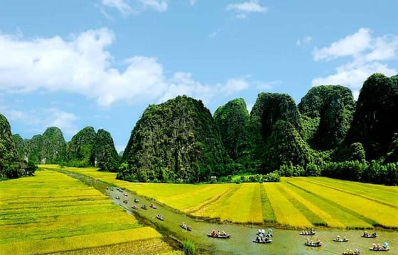 FROM Hanoi/Ninh Binh Mua Cave Tam Coc Bich Dong Private Day Tour