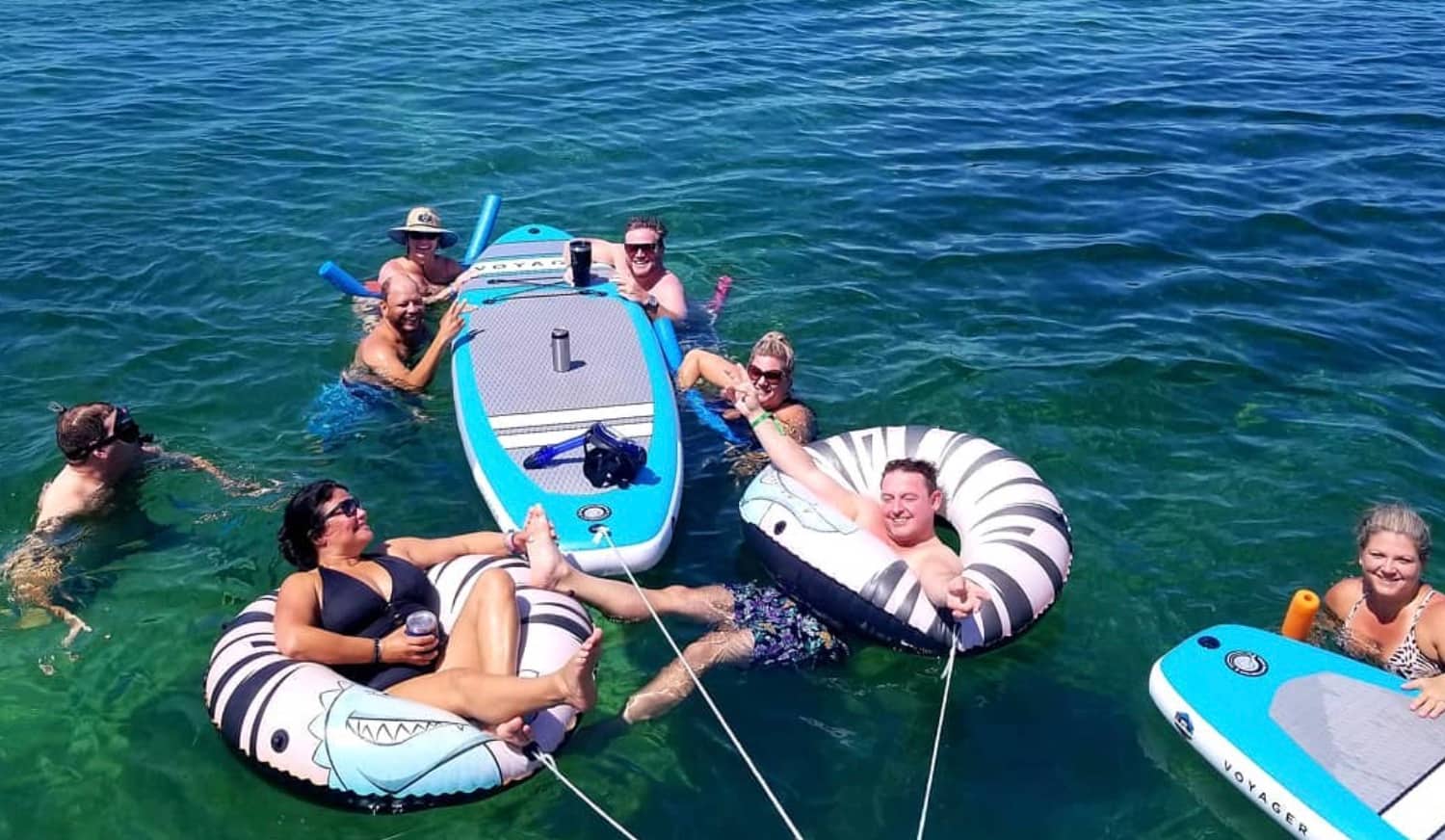 Islamorada: Whale Harbor Sandbar with swimming