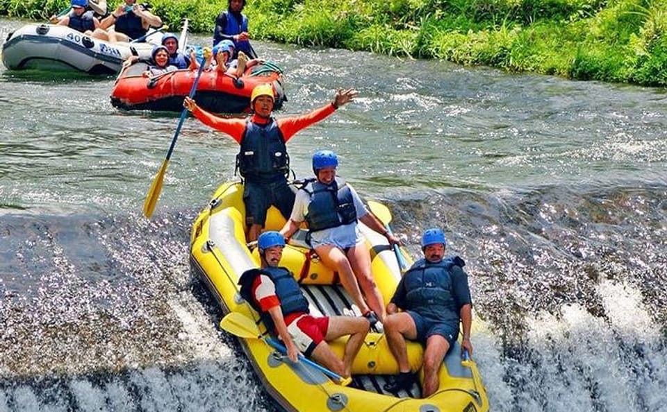 White Water Rafting on Telaga Waja River in Bali