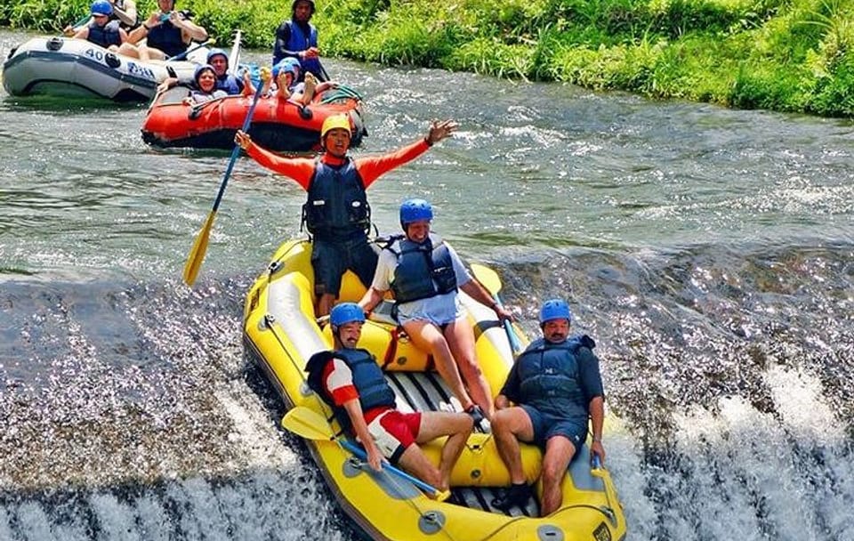 White Water Rafting on Telaga Waja River in Bali