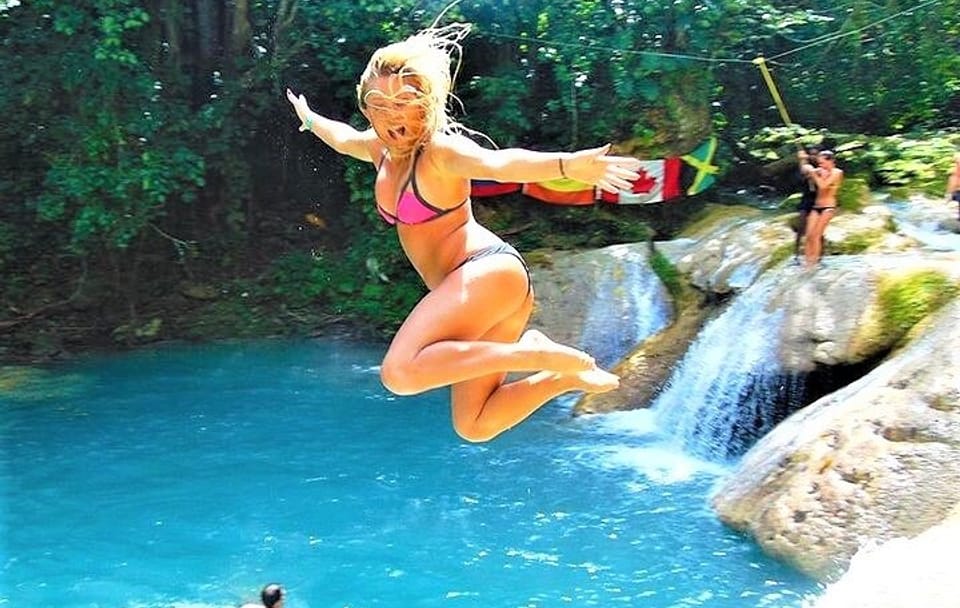 Blue Hole and Secret Falls Day Trip from Grand Palladium