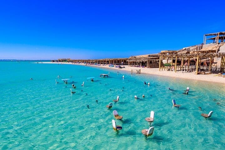 Private Speed Boat to Orange Island By &amp; Sub Wing Water Sports - Hurghada