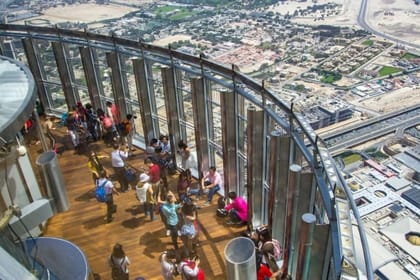 ‘At the Top’ Burj Khalifa 124/125th floor Entrance Tickets – Non Prime