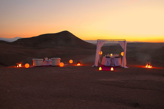 ½ Day Dinner & Sunset Camel Ride in Marrakech Desert 9