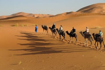 From Errachidia 2 Days Desert Tour To Fes Via Merzouga Desert