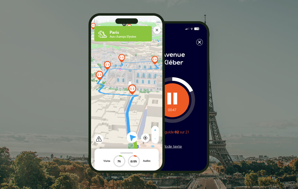 Self-Guided Audio Walking Tour of Paris Landmarks