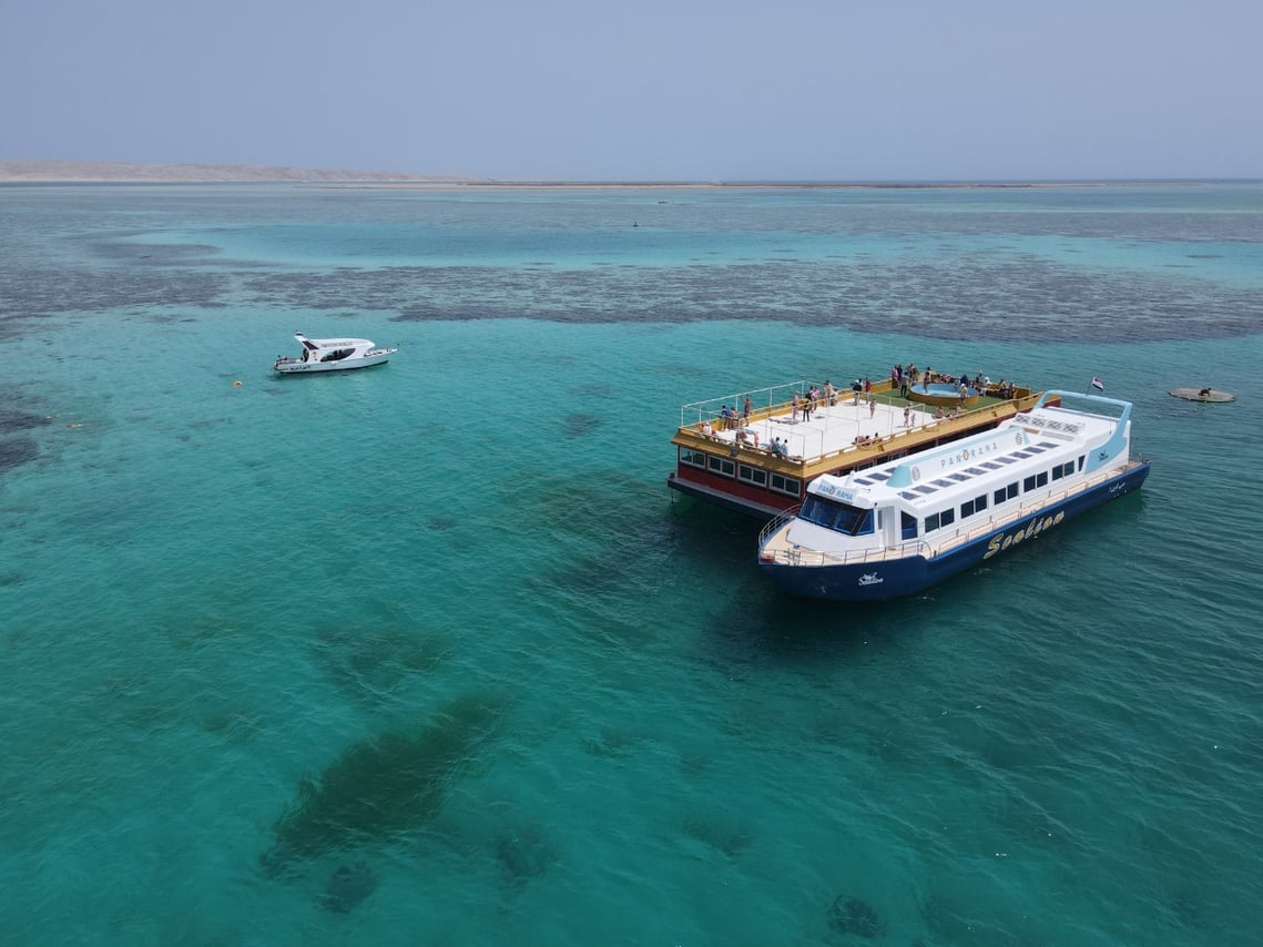 Premium Panorama Semi-Submarine, Snorkeling Sea Trip - Hurghada 4