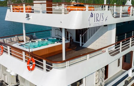Iris Cruise 5 Star Luxury Halong Bay Day Tour from Harbor