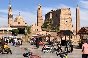 Luxor East Bank Bike Tour to Karnak and Luxor Temples
