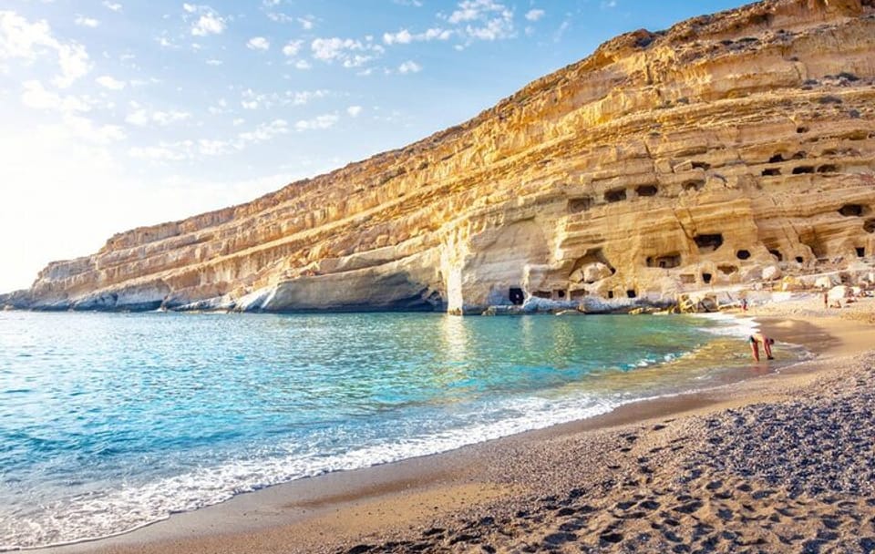 Hippies Beach and Matala Tour from Heraklion