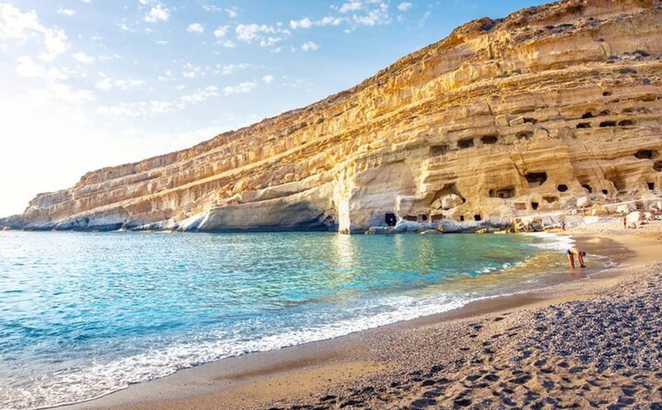 Hippies Beach and Matala Day Tour from Heraklion